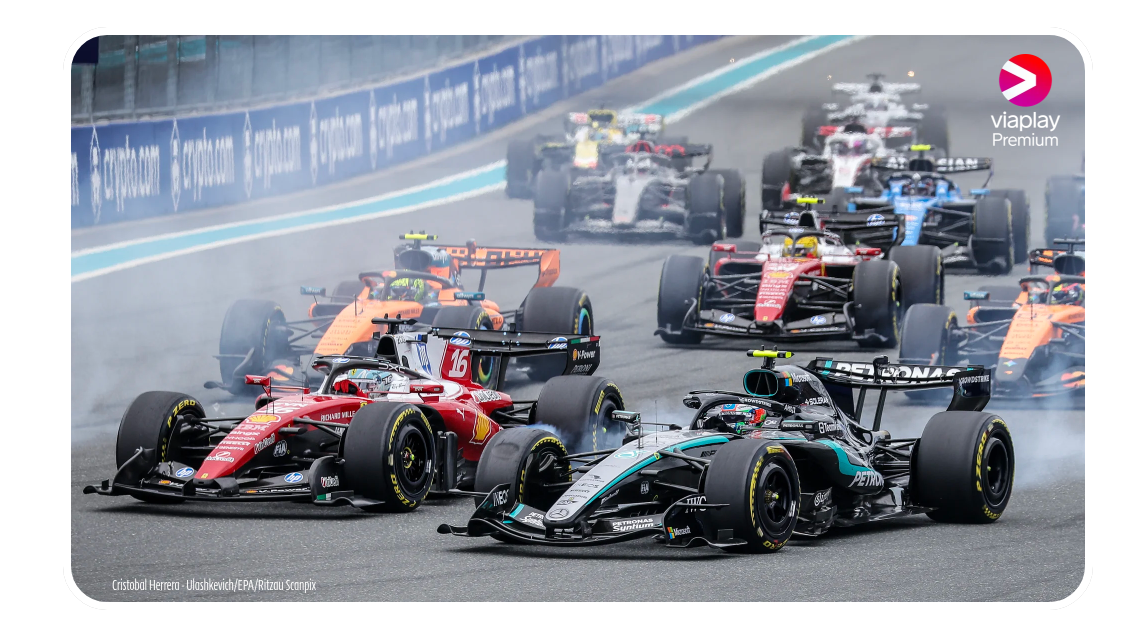 Allente, Formel 1, Viaplay