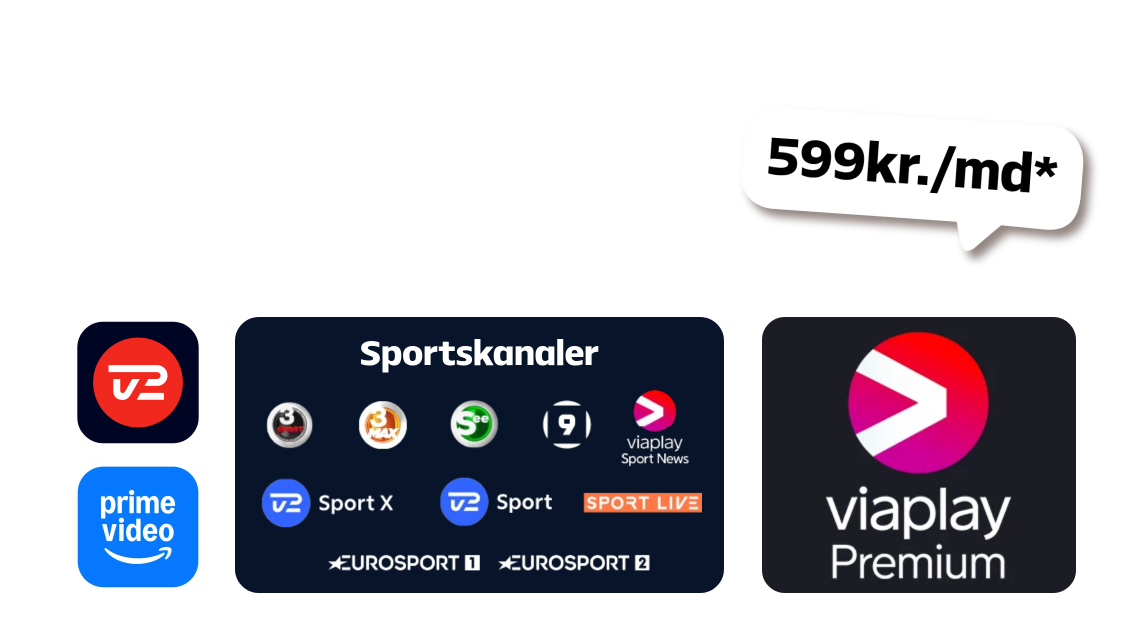 Allente All Sport, Flex 2 tilbud, spar 200 kr måneden i seks måneder