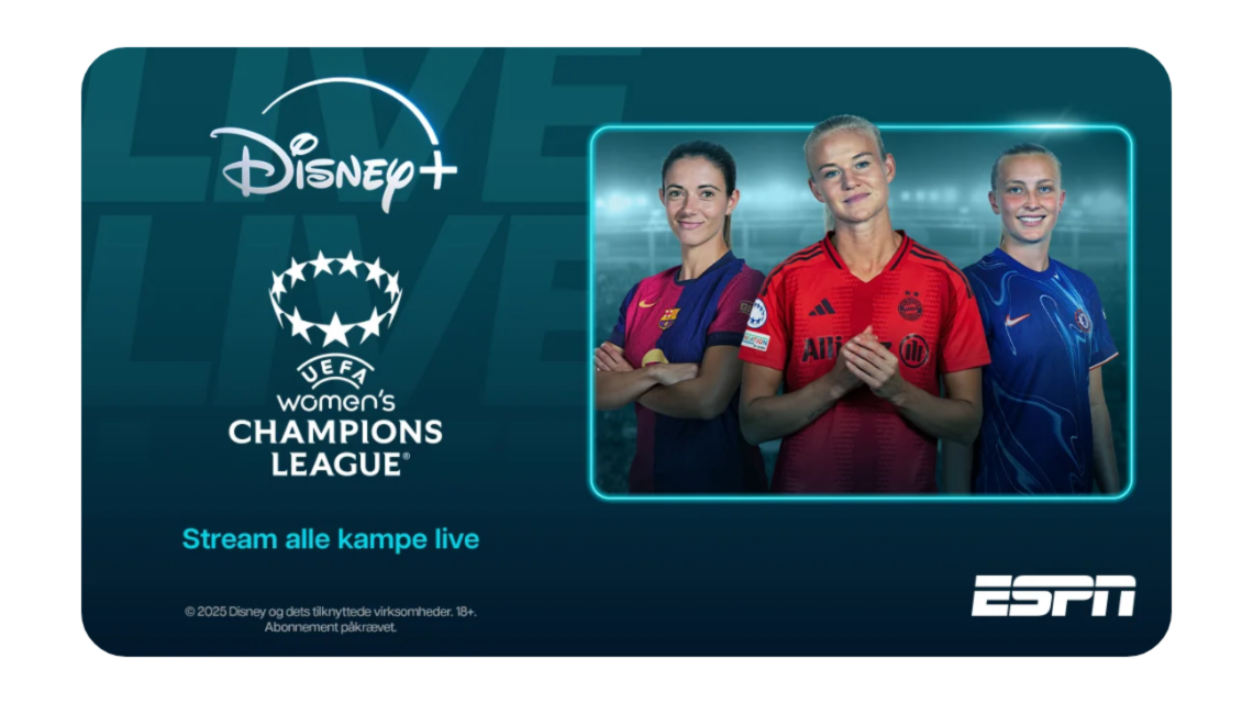 Disney+ vis UEFA Champions League