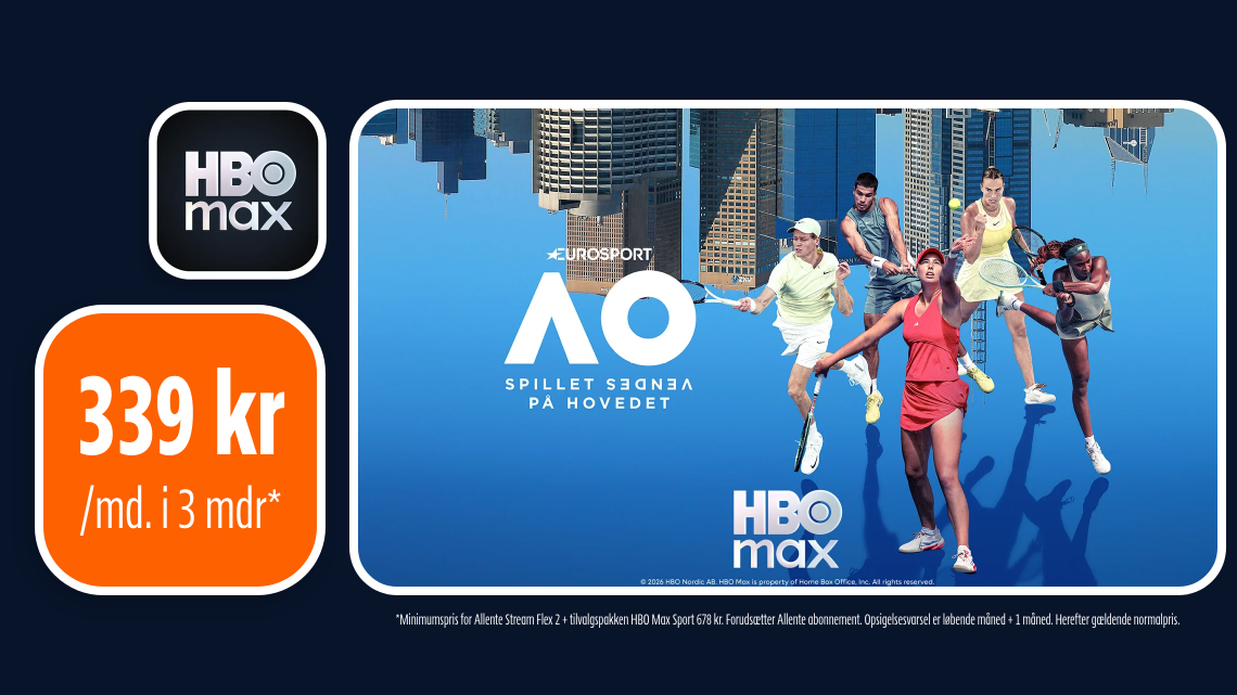 Australian Open + Flex 2 + HBO Max Sport