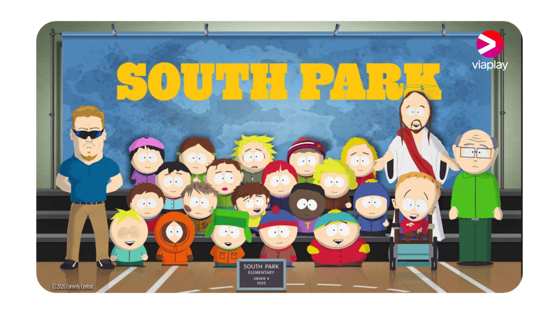 Allente, South Park, Viaplay