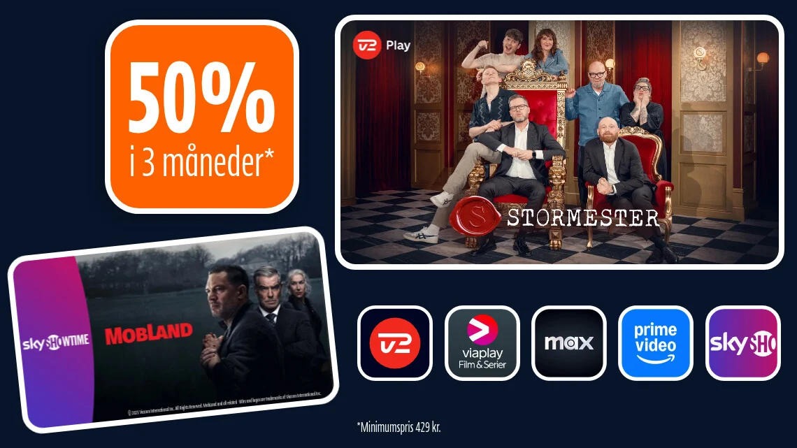 Bestil din streamingpakke