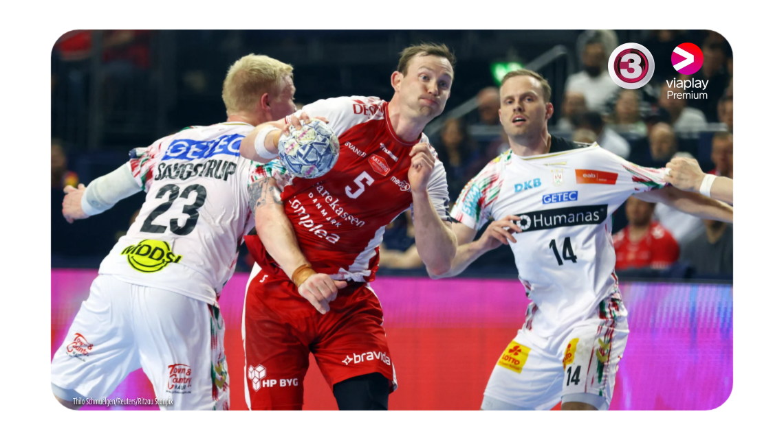 Allente, EHF Champions League, Viaplay, TV3