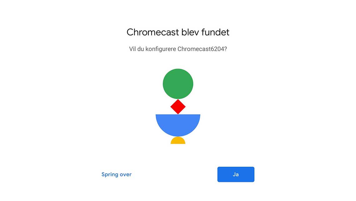 Guide: Installer Chromecast –