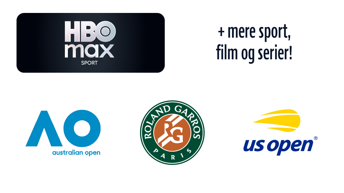 HBO Max Sport tennis Danmark