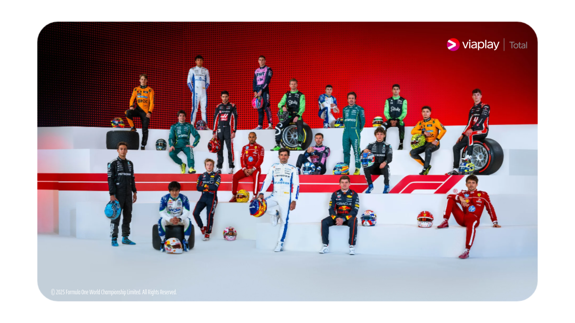 Billede af F1-kørerne