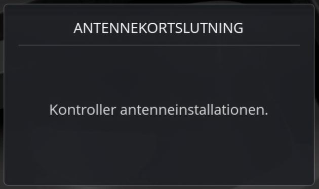 ADB antennekortslutning DK