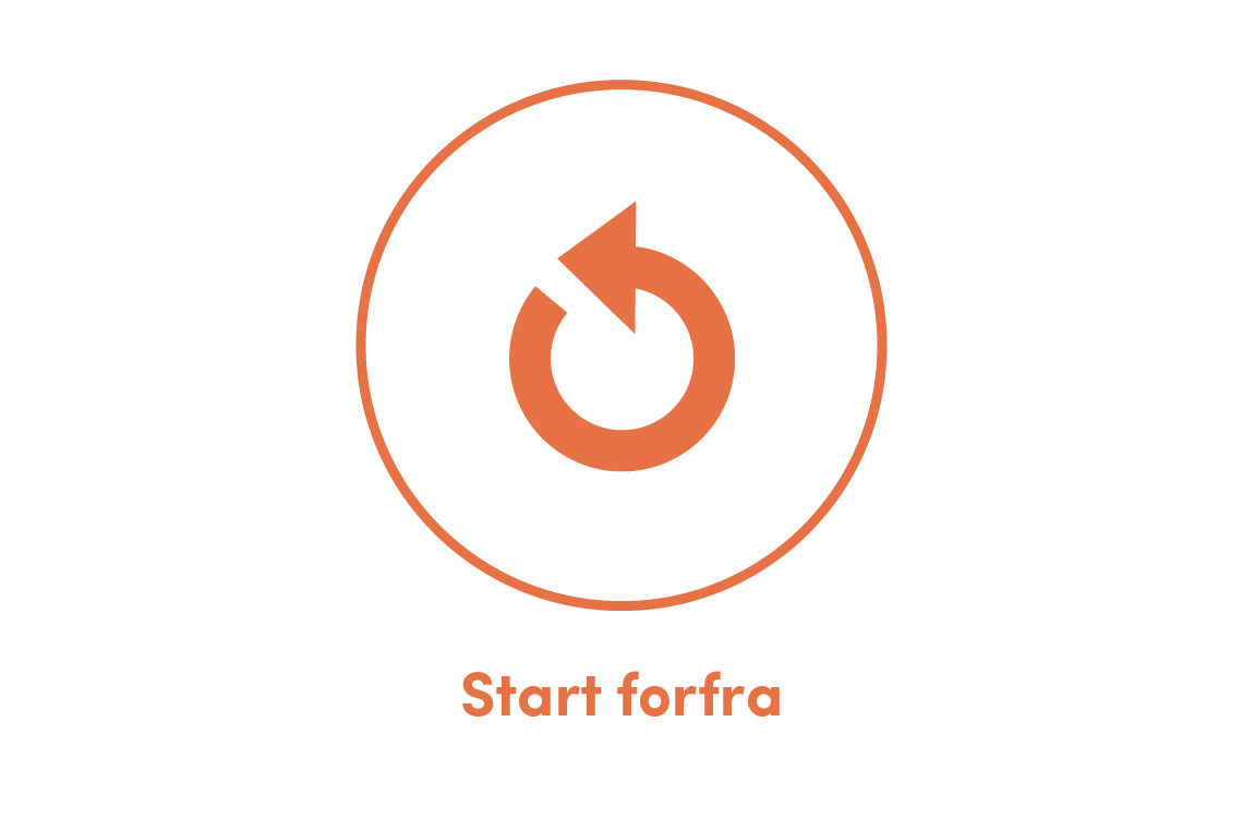 Symbol Start forfra