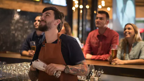 Vis TV på puben eller restauranten